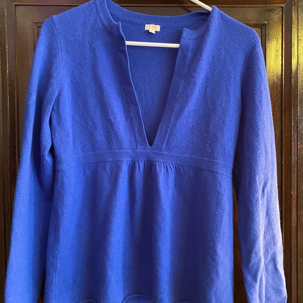 Beautiful royal blue sweater